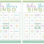 009 Free Dowload Baby Shower Bingo Template Wondrous Ideas Card   Baby Shower Bingo Template Free Printable