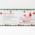 013 Template Ideas Printable Gifts Merry Christmas Awesome Gift   Free Printable Gift Certificate Christmas