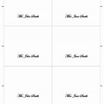 015 Free Printable Place Cards Template Tent Templates Awesome Table   Free Printable Place Cards Template