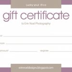 022 Free Printable Gift Certificate Templates 42747 Template   Free Printable Gift Certificate Template