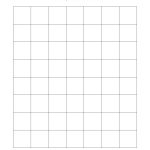 1 Inch Graph Paper With Black Lines (A)   One Inch Graph Paper Free Printable