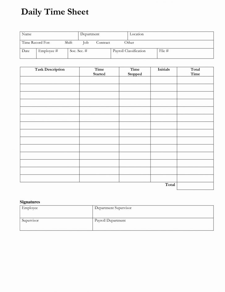 10 Attorney Timesheet Templates – Free Sample Example - Free Printable ...