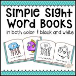 104 Simple Sight Word Books In Color & B/w   The Measured Mom   Free Printable Sight Word Books