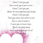 11 Awesome And Romantic Love Poems For Your Love | Quotes And   Free Printable Love Poems For Him