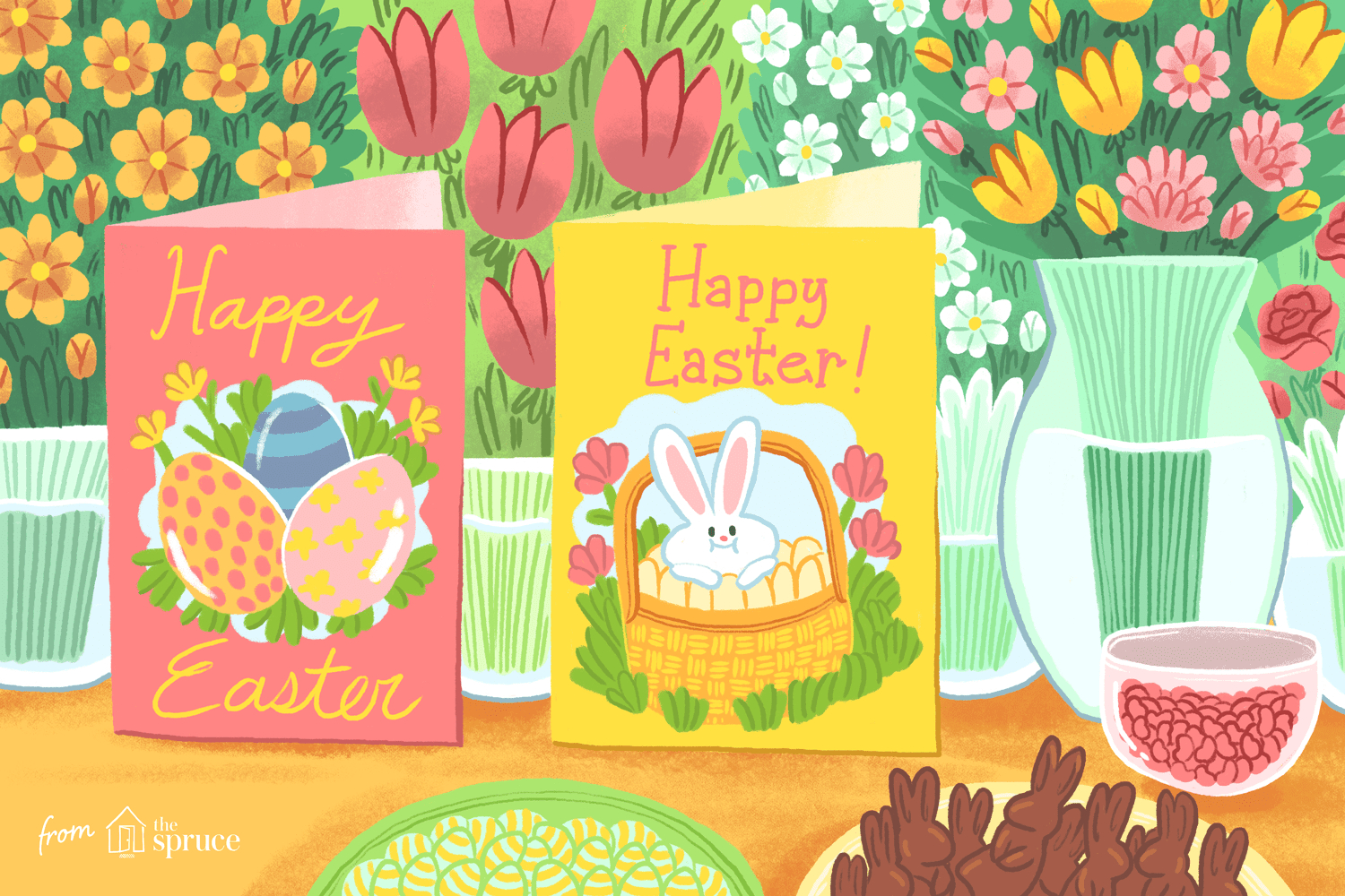 12 Free, Printable Easter Cards For Everyone You Know - Free Printable Easter Card Inserts