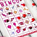 12 Sets Of Free, Printable Valentine Bingo Cards   Valentines Bingo Cards Free Printable