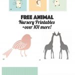 126 Free Nursery Printables: Ultimate Guide To Nursery Art   Free Nursery Printables