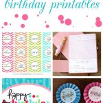 15 Free Birthday Printables   I Heart Nap Time   Free Printable Thank You For Coming To My Party Tags