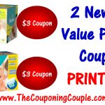 2 New Pampers Printable Coupons ~ High Value Print Now!   Free Printable Pampers Swaddlers Coupons