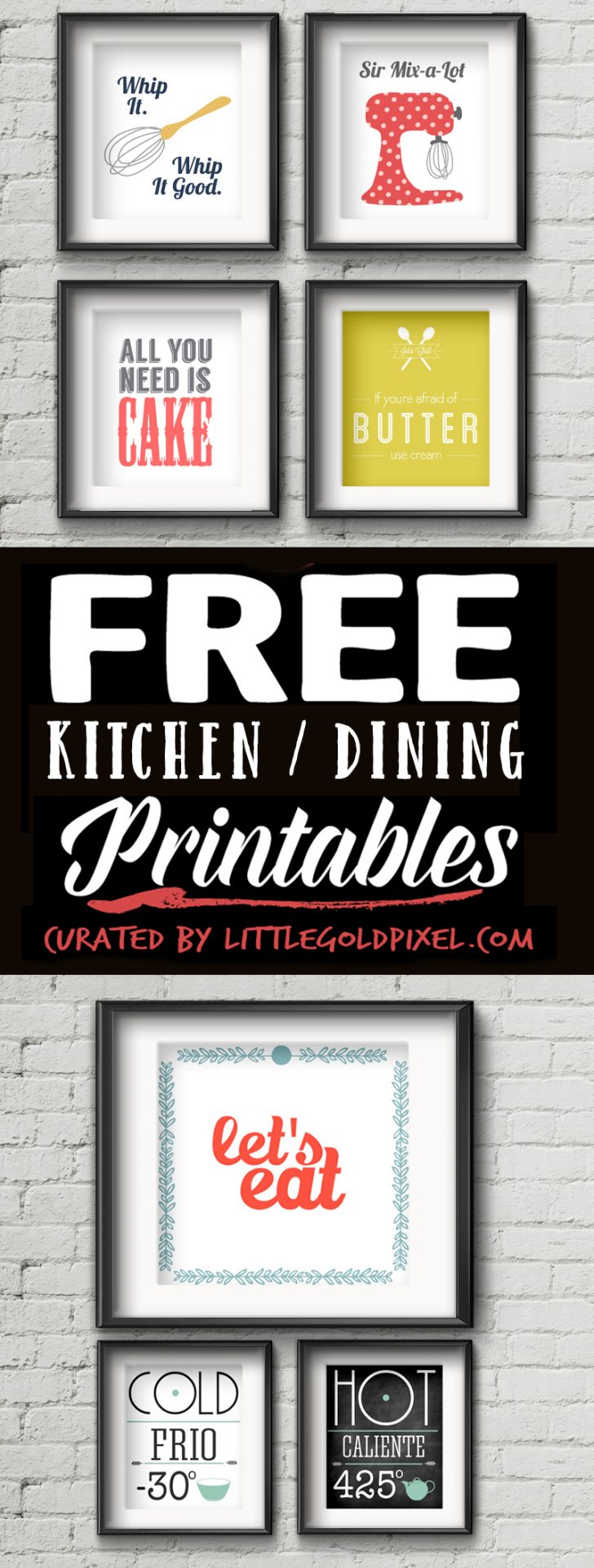 Free Kitchen Printables