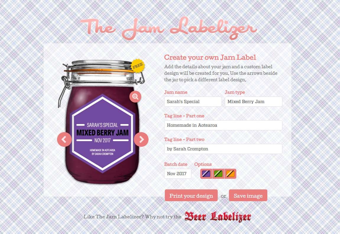 21 Sets Of Free Canning Jar Labels - Free Printable Jam Labels