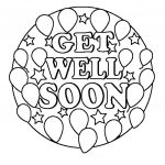 24 Comforting Printable Get Well Cards | Kittybabylove   Free Printable Get Well Card For Child To Color