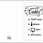 24 Free Printable Father's Day Cards | Kittybabylove   Free Printable Funny Father's Day Cards