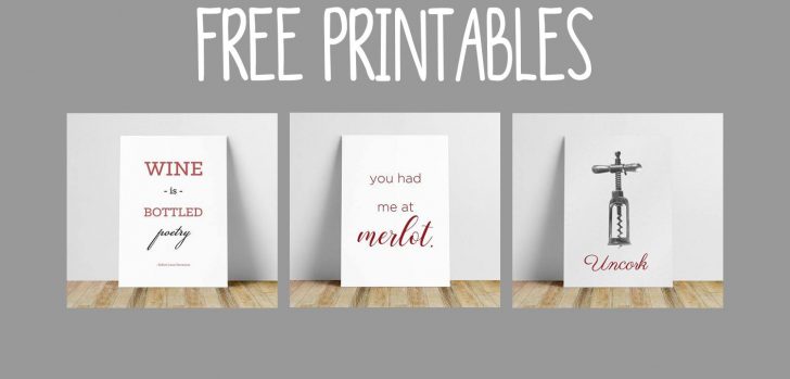 Free Printables For Home