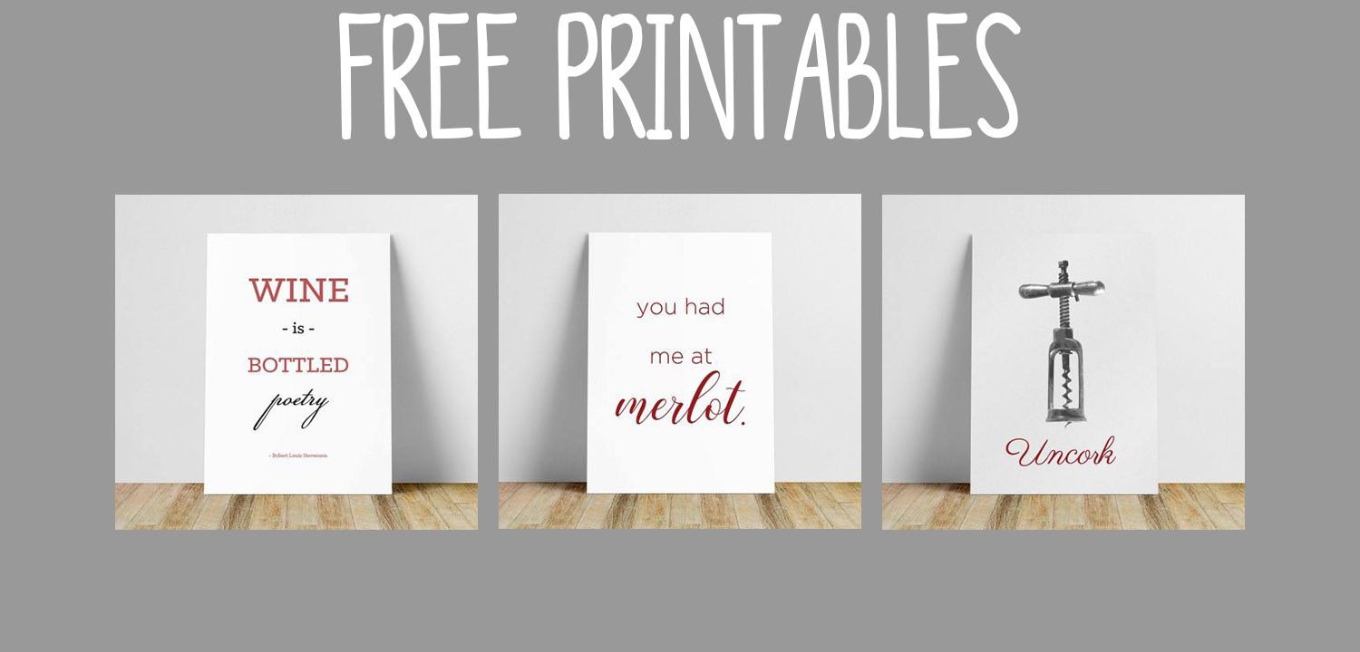 28 Free Home Decor Printables - The House House - Free Printables For Home