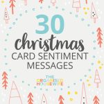 30+ Christmas Card Sentiment Messages   The Organised Housewife   Free Printable Christian Christmas Greeting Cards