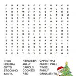 36 Printable Christmas Word Search Puzzles | Kittybabylove   Christmas Find A Word Printable Free
