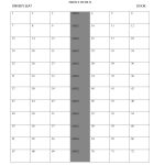 40+ Great Seating Chart Templates (Wedding, Classroom + More)   Free Printable Wedding Seating Plan