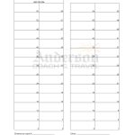 40+ Great Seating Chart Templates (Wedding, Classroom + More)   Free Printable Wedding Seating Plan
