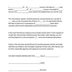 45 Free Promissory Note Templates & Forms [Word & Pdf] ᐅ Template Lab   Free Printable Promissory Note Contract
