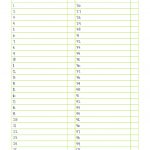 7 Images Of Blank Printable Checklists | Klean | Checklist Template   Free Printable Numbered List