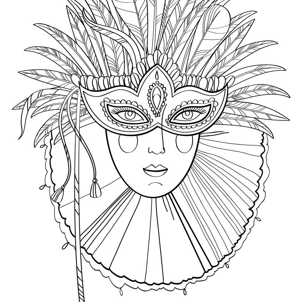 7 Top Places To Find Free Mardi Gras Coloring Pages - Mardi Gras Coloring Pages Free Printable