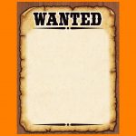 8+ Free Printable Wanted Poster Template | Reptile Shop Birmingham   Wanted Poster Printable Free