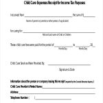 9+ Daycare Receipt Examples & Samples | Examples   Free Printable Daycare Receipts