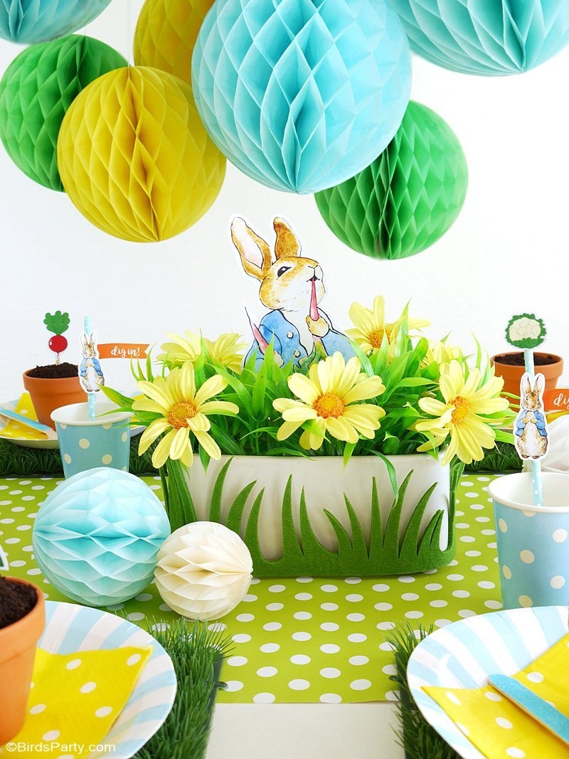 A Peter Rabbit Spring Party With Free Printables - Party Ideas - Free Peter Rabbit Party Printables
