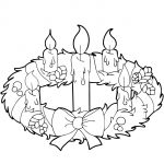 Advent Wreath And Candles Coloring Page | Free Printable Coloring Pages   Free Advent Wreath Printables