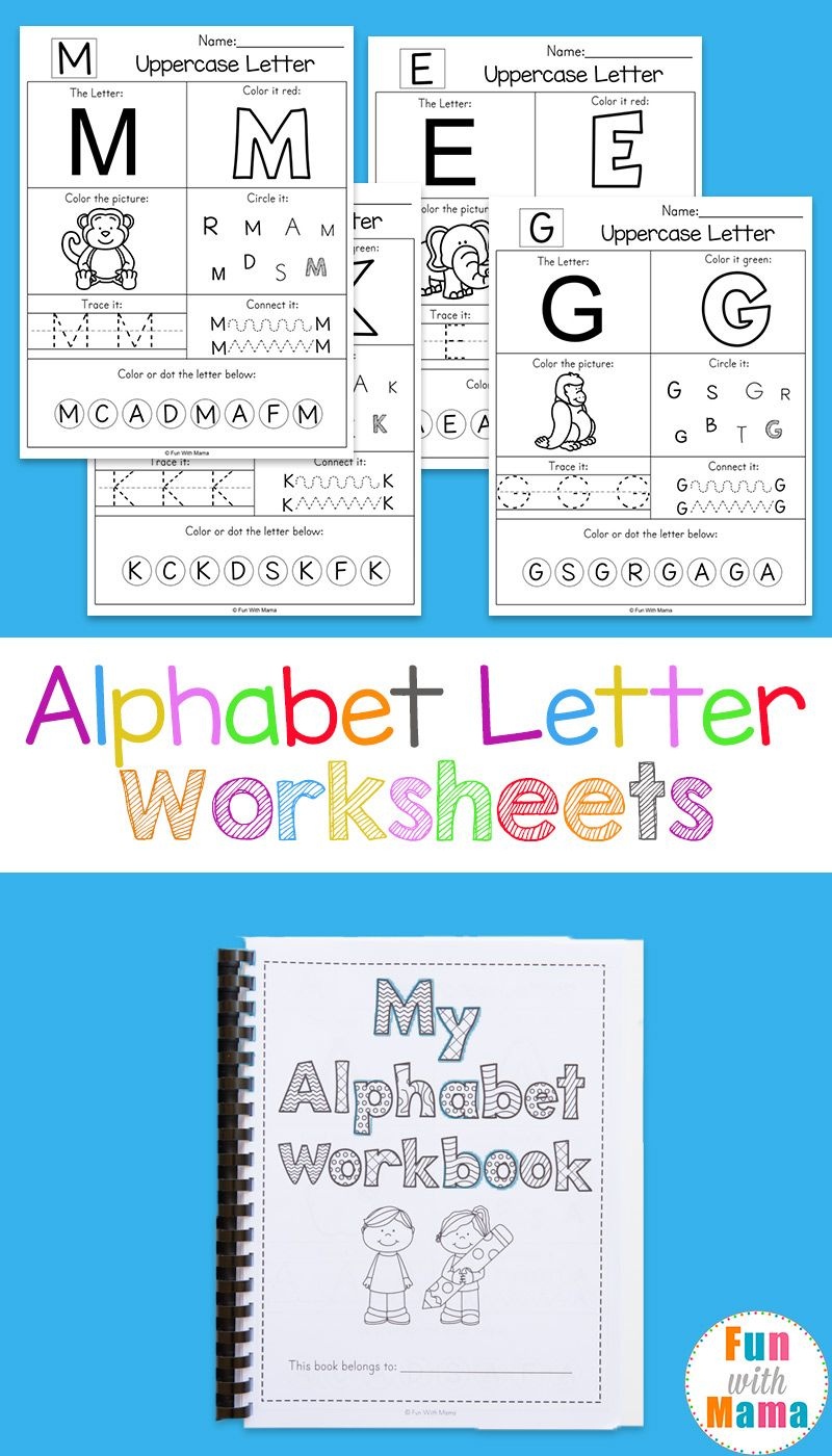 Alphabet Worksheets | Free Printables | Letter Worksheets, Alphabet - Free Printable Alphabet Letters For Display