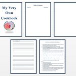 Around Mom's Kitchen Table: Free Cookbook Template For Creating Your   Create Your Own Free Printable Cookbook