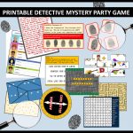 Awesome Diy Spy Party Games And Secret Agent Themed Activities That   Free Printable Detective Games