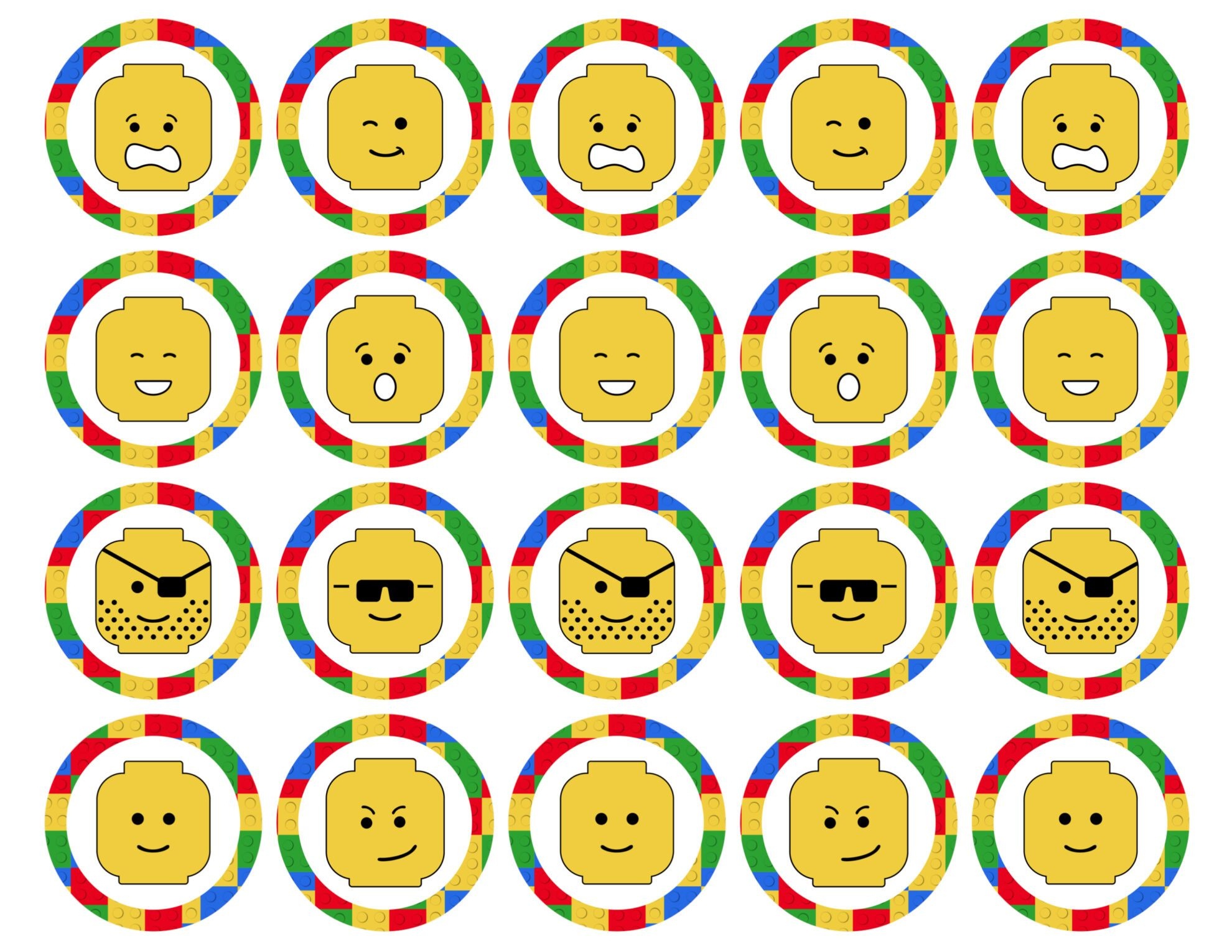 Best Lego Birthday Party Ideas {Free Printables} - Paper Trail Design - Free Lego Printables