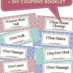 Best Mother's Day Gift + Free Printable Coupons + Diy Coupons   Free Massage Coupon Printable