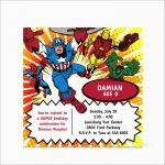 Best Of Marvel Party Invitation Template Free | Best Of Template   Avengers Party Invitations Printable Free