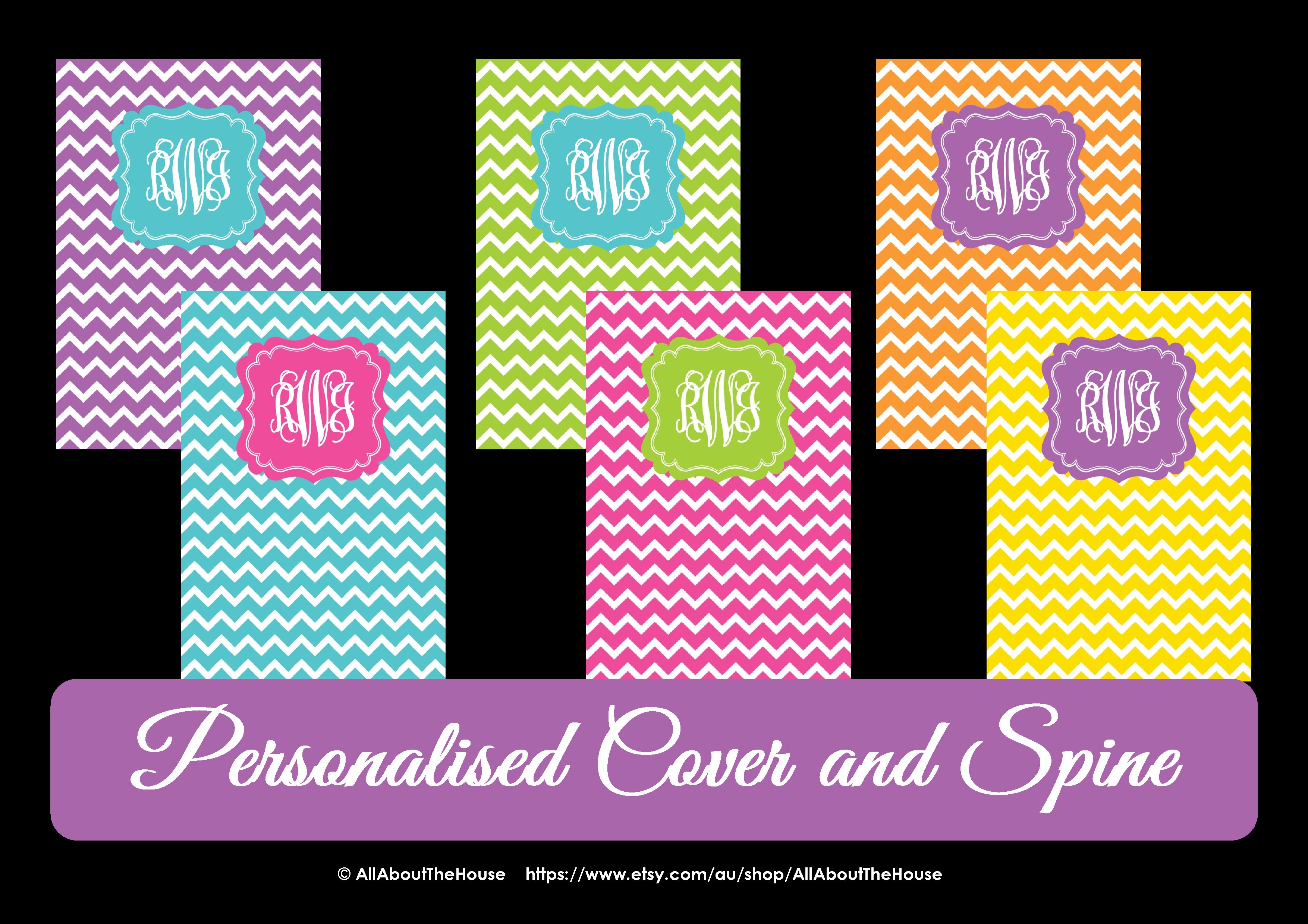 Binder Covers | Allaboutthehouse Printables - Free Printable Monogram Binder Covers