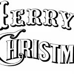 Black And White Merry Christmas | Free Download Best Black And White   Merry Christmas Stencil Free Printable