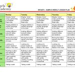 Blank Lesson Plan Template | Infants   Sample Weekly Lesson Plan   Free Printable Infant Lesson Plans