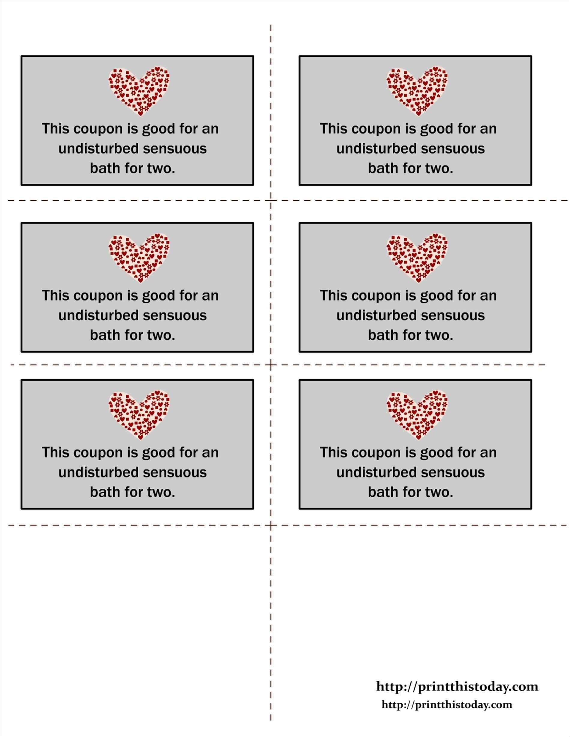 Blank Printable Love Coupons For Him | Chart And Printable World - Free Printable Coupons For Husband
