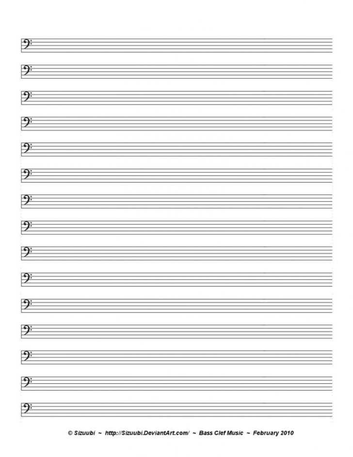 Free Printable Staff Paper Blank Sheet Music Net