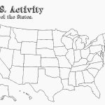 Blank Us State Map Printable No Labels Best Quiz Lovely   Free Printable State Maps