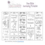 Bless It Forward Ministries   Free Printables   Free Bible Journaling Printables