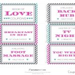 Book Of Love Coupons {Free Printables} | Saturdaygift   Free Massage Coupon Printable