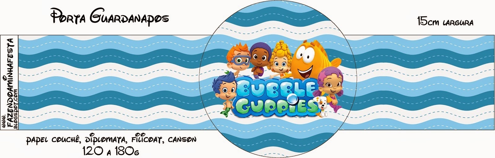Bubble Guppies Free Party Printables. - Oh My Fiesta! In English - Bubble Guppies Free Printables