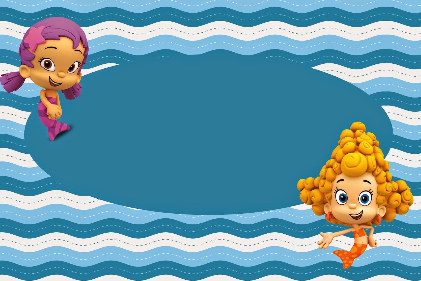 Bubble Guppies Free Printable Invitations. | Bubble Guppy In 2019 - Bubble Guppies Free Printables