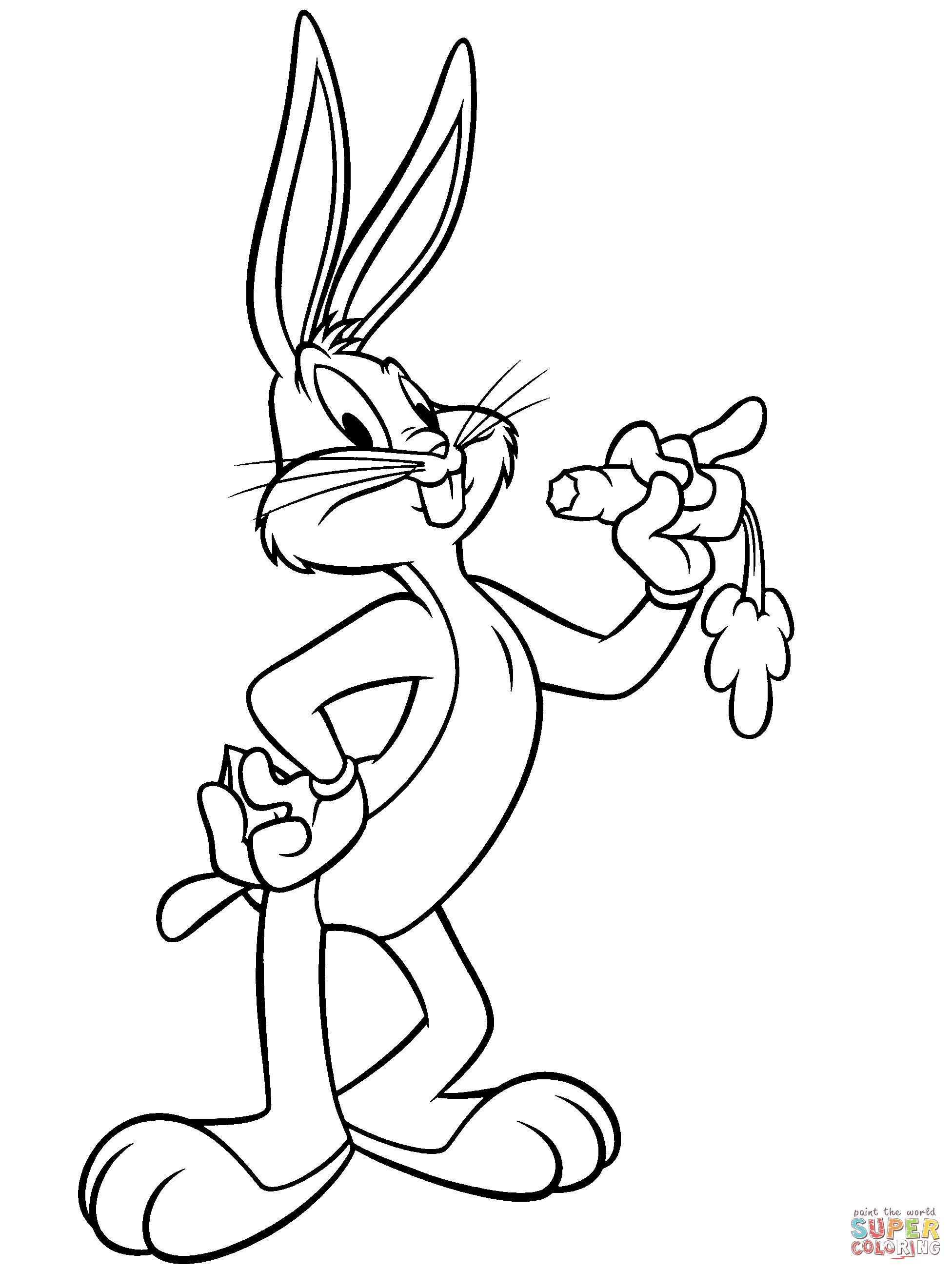Free Printable Bugs Bunny Coloring Pages - Free Printable