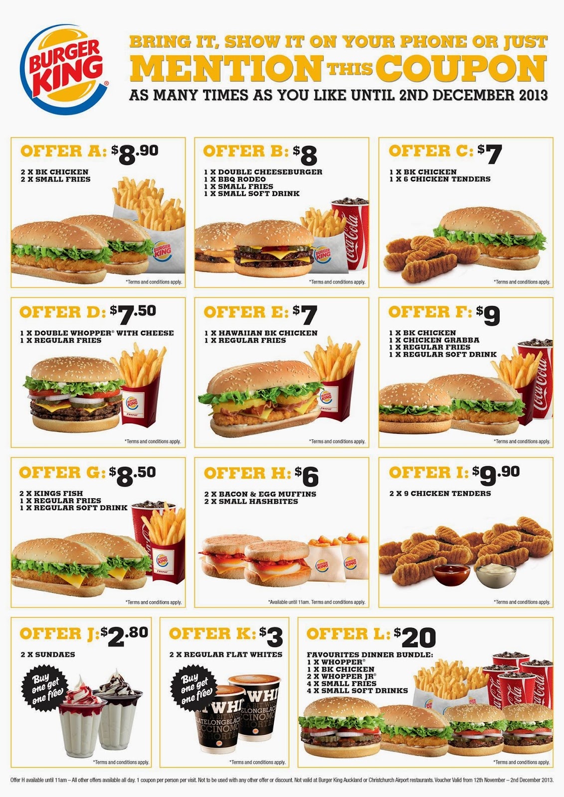 Free Burger King Coupons Printable