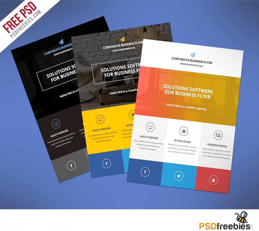 Business Flyer Templates Free Printable | Ellipsis - Create Flyers Online Free Printable