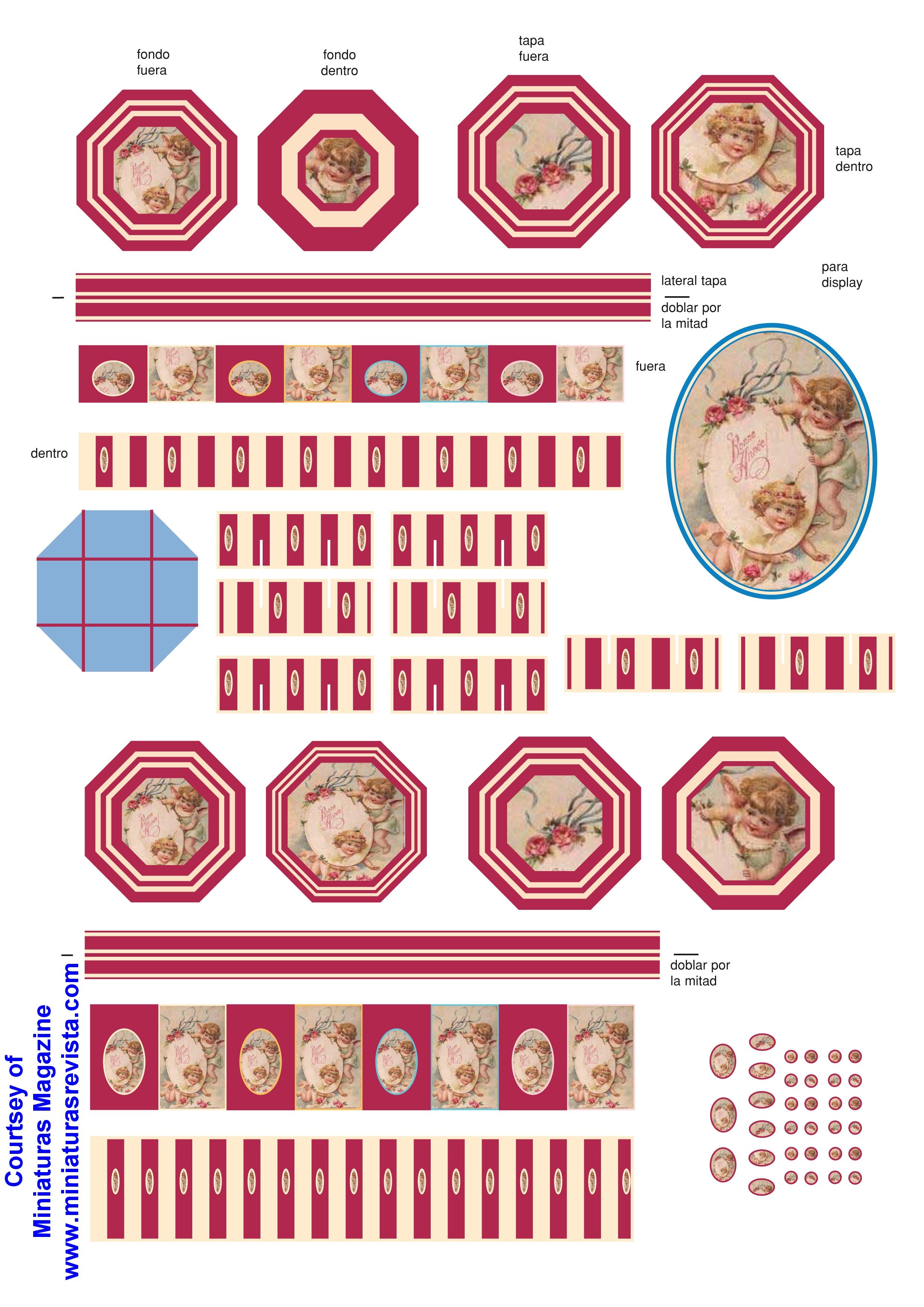 Cdhm The Miniature Way Imag, Printies, November 2010, Issue 10 - Free Miniature Printables